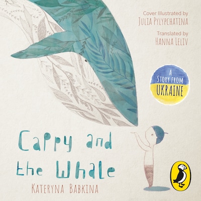 Cappy and the Whale – omslag til lydbogen af Kateryna Babkina