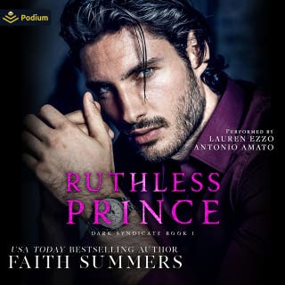 Ruthless Prince: Dark Syndicate, Book 1 – omslag till ljudboken av Faith Summers