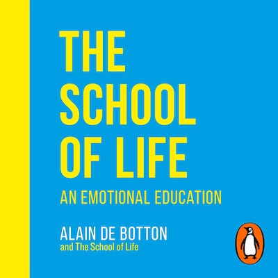 The School of Life – omslag til lydbogen af Alain de Botton, The School of Life (PRH Rights)