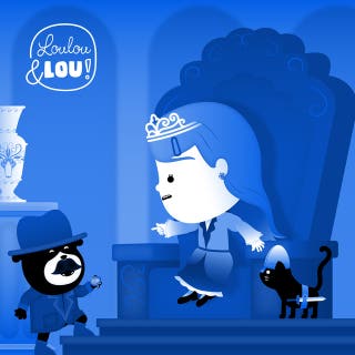 Kapitein Klok: Loulou & Lou bij de ridders en prinsessen