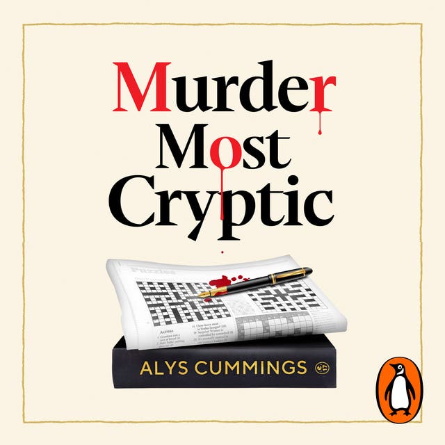 Murder Most Cryptic: A gripping murder mystery blending cosy crime and puzzles – omslag til lydbogen af Alys Cummings