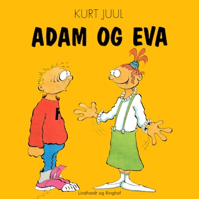 Adam og Eva – omslag til lydbogen af Kurt Juul