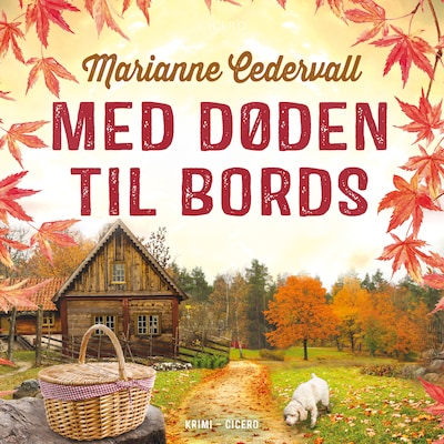 Med døden til bords – omslag til lydbogen af Marianne Cedervall