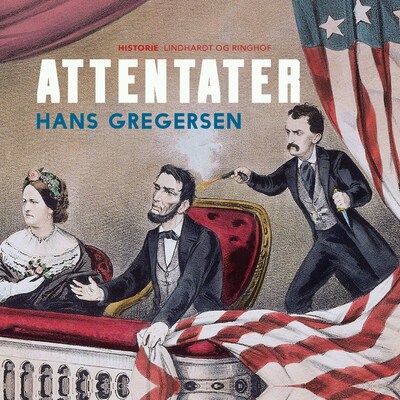 Attentater – omslag til lydbogen af Hans Gregersen