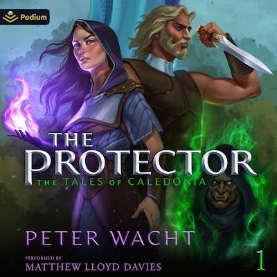 The Protector – omslag til lydbogen af Peter Wacht
