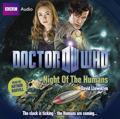 Doctor Who: Night Of The Humans – omslag til lydbogen af David Llewellyn