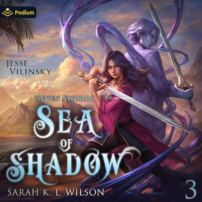 Sea of Shadow – omslag til lydbogen af Sarah K.L. Wilson