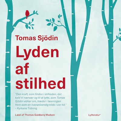 Lyden af stilhed – omslag til lydbogen af Tomas Sjödin