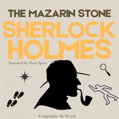 The Mazarin Stone – omslag til lydbogen af Arthur Conan Doyle