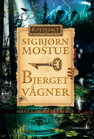 Bjerget vågner – omslag til lydbogen af Sigbjørn Mostue