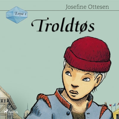 Enya 1. Troldtøs – omslag til lydbogen af Josefine Ottesen