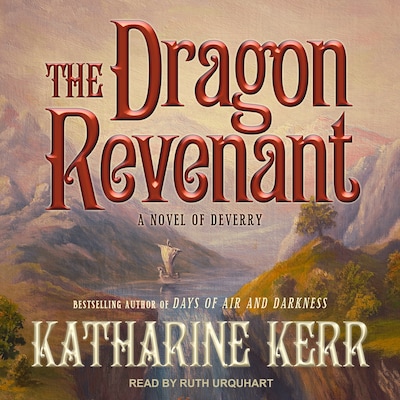 The Dragon Revenant – omslag til lydbogen af Katharine Kerr