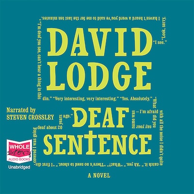 Deaf Sentence – omslag til lydbogen af David Lodge