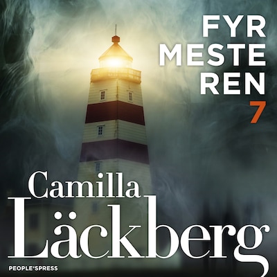 Fyrmesteren – omslag til lydbogen af Camilla Läckberg