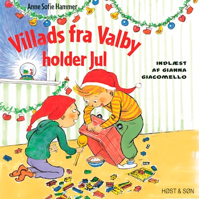 Villads fra Valby holder jul – omslag til lydbogen af Anne Sofie Hammer
