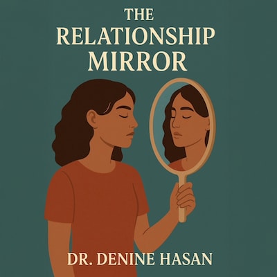 The Relationship Mirror – omslag til lydbogen af Dr. Denine C. Hasan