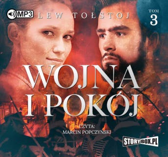 Wojna i pokój. Tom 3 – okładka audiobooka, autor Lew Tołstoj