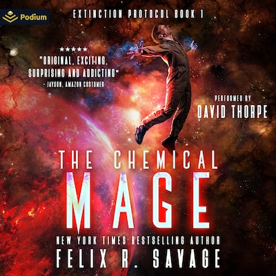 The Chemical Mage – omslag til lydbogen af Felix Savage