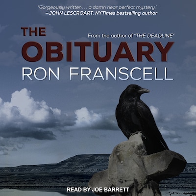 The Obituary – omslag til lydbogen af Ron Franscell