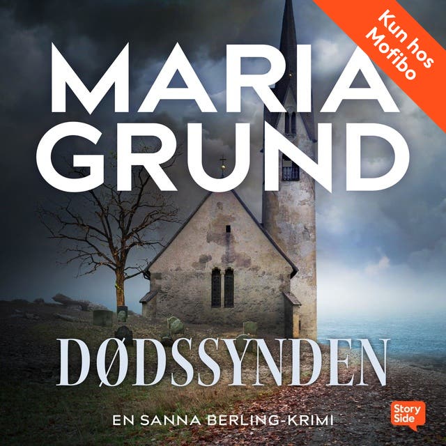 Dødssynden – omslag til lydbogen af Maria Grund