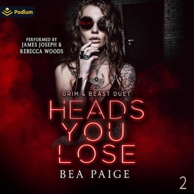 Heads You Lose – omslag til lydbogen af Bea Paige