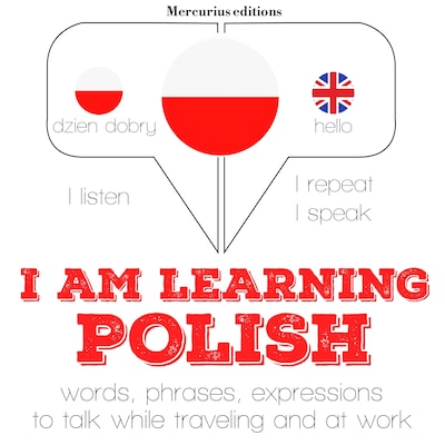I am learning Polish – omslag van het luisterboek van JM Gardner