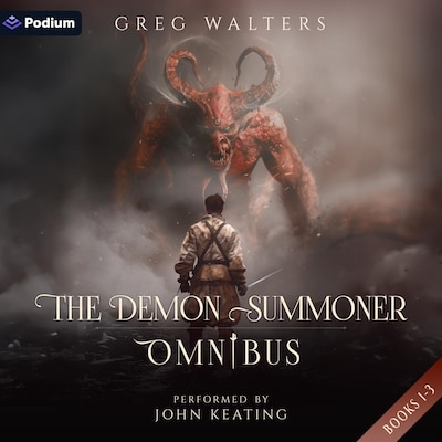 The Demon Summoner Omnibus – omslag til lydbogen af Greg Walters