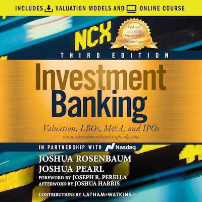 Investment Banking – omslag til lydbogen af Joshua Rosenbaum, Joshua Pearl