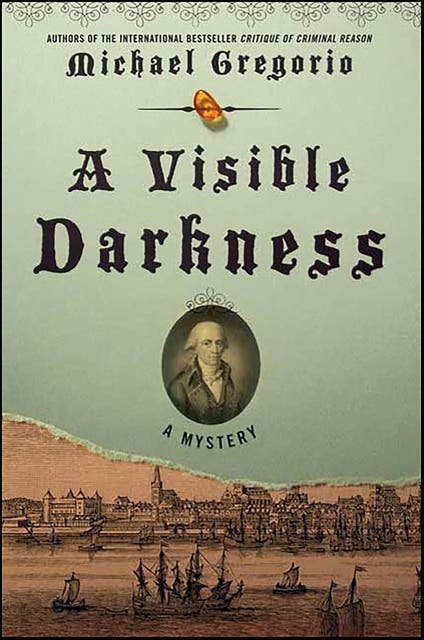 A Visible Darkness: A Mystery – omslag til lydbogen af Michael Gregorio