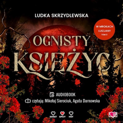 Ognisty księżyc. W mrokach Luizjany. Tom 3 – okładka audiobooka, autor Ludka Skrzydlewska
