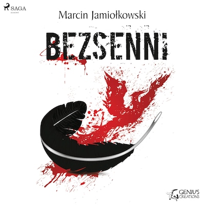 Bezsenni – okładka audiobooka, autor Marcin Jamiołkowski