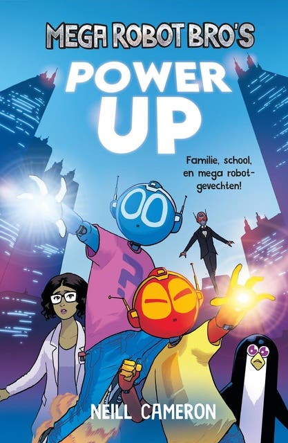 Power Up – omslag van het luisterboek van Neill Cameron