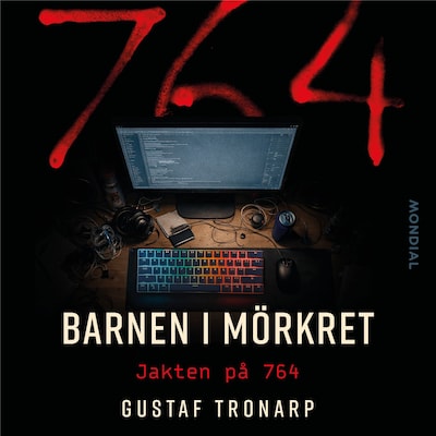 Barnen i mörkret – omslag till ljudboken av Gustaf Tronarp