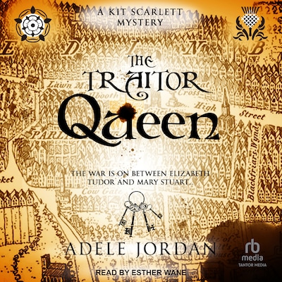 The Traitor Queen – omslag til lydbogen af Adele Jordan