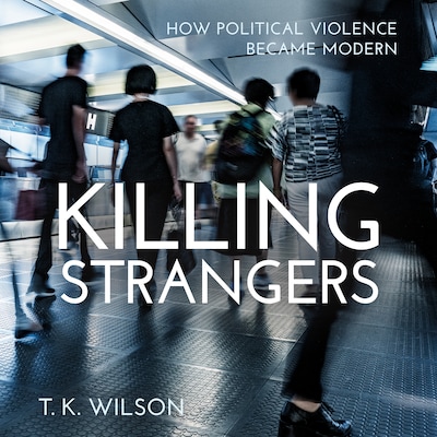 Killing Strangers – omslag til lydbogen af T.K. Wilson
