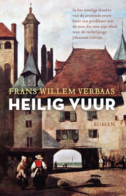 Heilig vuur – omslag van het luisterboek van Frans Willem Verbaas