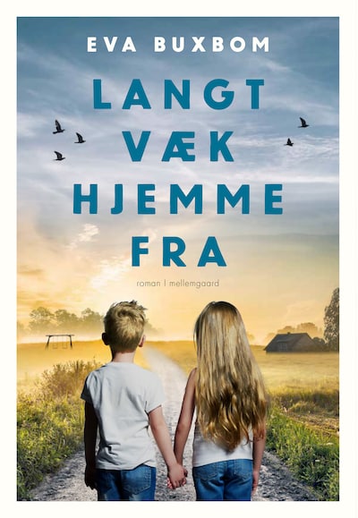 Langt væk hjemmefra – omslag til lydbogen af Eva Buxbom