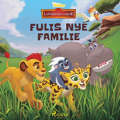 Løvernes Garde - Fulis nye familie – omslag til lydbogen af Disney