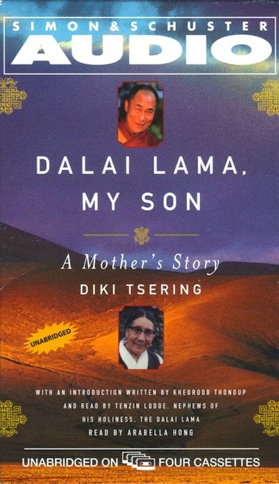 Dalai Lama – omslag van het luisterboek van Diki Tsering