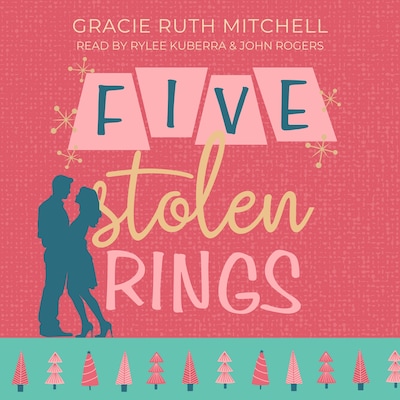 Five Stolen Rings – omslag til lydbogen af Gracie Ruth Mitchell