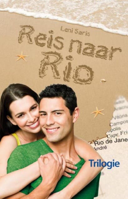 Reis naar Rio – omslag van het luisterboek van Leni Saris