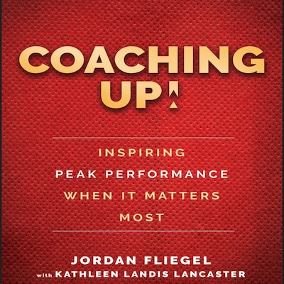 Coaching Up! – omslag til lydbogen af Jordan Fliegel