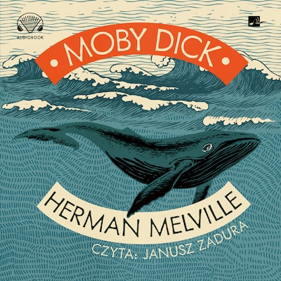 Moby dick – okładka audiobooka, autor Herman Melville