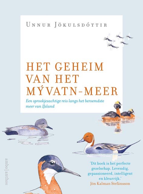 Het geheim van het Mývatn-meer: Een sprookjesachtige reis langs het beroemdste meer van IJsland – omslag van het luisterboek van Unnur Jökulsdóttir