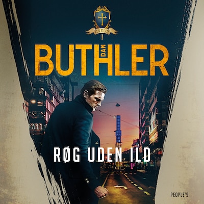 Røg uden ild – omslag til lydbogen af Dan Buthler