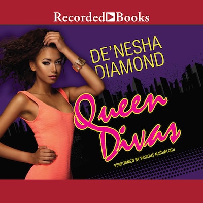 Queen Divas – omslag til lydbogen af De'Nesha Diamond