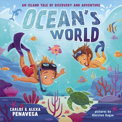 Ocean's World – okładka audiobooka, autor Carlos PenaVega, Alexa PenaVega