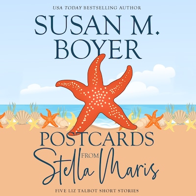 Postcards From Stella Maris – omslag til lydbogen af Susan M. Boyer