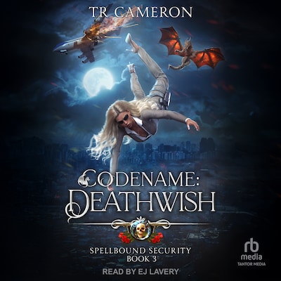 Codename: Deathwish – omslag til lydbogen af TR Cameron, Martha Carr, Michael Anderle