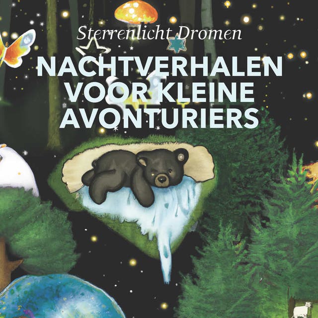 Nachtverhalen voor Kleine Avonturiers – omslag van het luisterboek van Bob Fucini